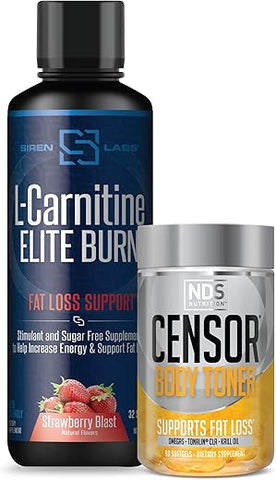 NDS Nutrition – Queimador de Gordura e Modelador Corporal com CLA (90 Softgels) - Censor