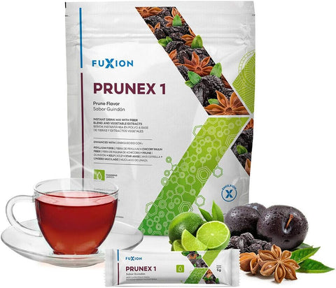 FuXion - Petseeker Prunex 1 – Limpeza Rápida do Cólon, Alívio Confiável da Prisão de Ventre, Conforto no Banheiro, Ingredientes Naturais, Herb