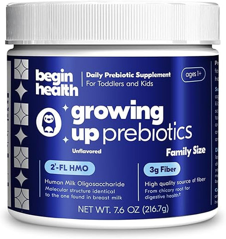 Daily Crescimento Diário Prebióticos Tamanho Família – Crianças | 500g - Begin Health