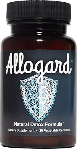 Allogard - Suplemento Natural Detox – Não-OGM, Vegano, Livre de Glúten – Marca em Destaque