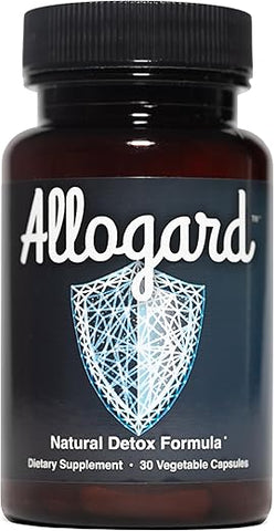 Allogard - Suplemento Natural Detox – Não-OGM, Vegano, Livre de Glúten – Marca em Destaque