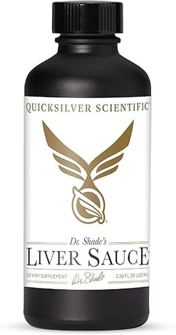 Liver Sauce – Detox hepático lipossomal com DIM, Quercetina, Ácido Lipóico, Cardo Mariano e Raiz de Dente-de-leão – Suporta a bile - Quicksilver Scientific