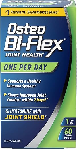 One Per Day – Suplemento de Saúde Articular com Glucosamina e Vitamina D – 60 Comprimidos Revestidos - Osteo Bi-Flex