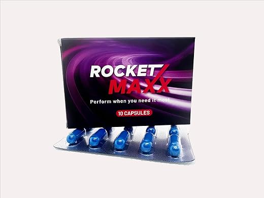 Rocket Maxx - Nutrição Esportiva Potencializada para Aumentar a Resistência, Maximizar a Energia e Potencializar seu Desempenho (10 Unidades)