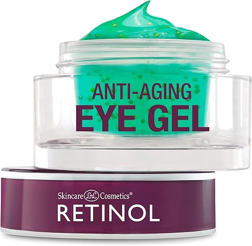 Gel para os Olhos com Retinol Vitamina A – Anti-Envelhecimento, Reduz Inchaço : Retinol Vitamin A