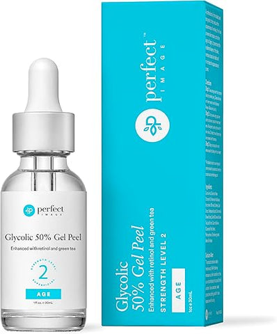Perfect Image - Gel Peel de Ácido Glicólico 50% – Enriquecido com Retinol : [Nome da Marca]