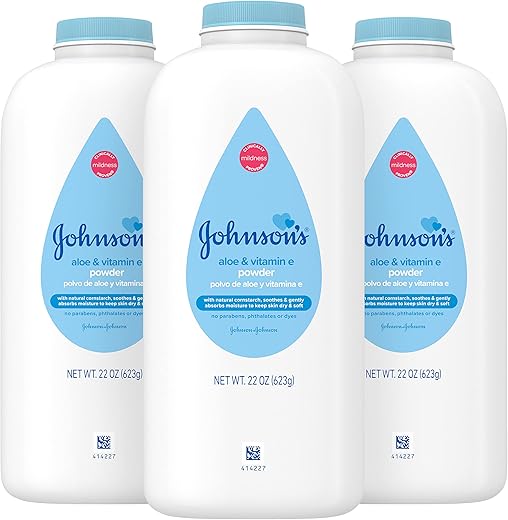 Johnson's Baby - Johnson’s Baby Powder: Amido de Milho Puro com Aloe – 100g