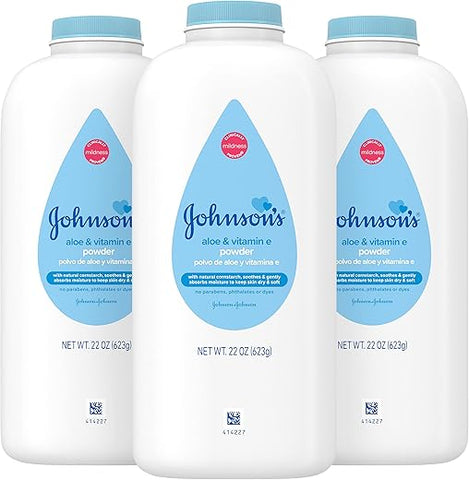 Johnson's Baby - Johnson’s Baby Powder: Amido de Milho Puro com Aloe – 100g