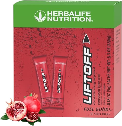 Herbalife - HERBALIFE Liftoff Pomegranate-Berry Burst 30 Tabletes – Energético Natural