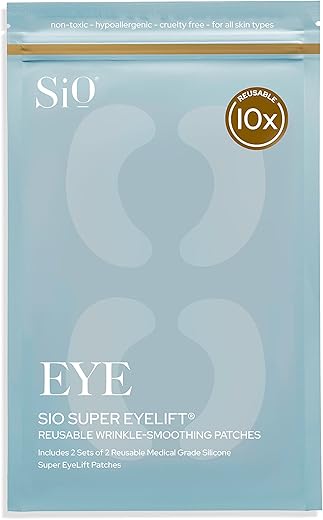 Beauty Patches para Olheiras e Bolsas – Gel Anti-Rugas para Linhas Finas e Rugas – Máscara Noturna para Olhos Cansados – 10g - SiO
