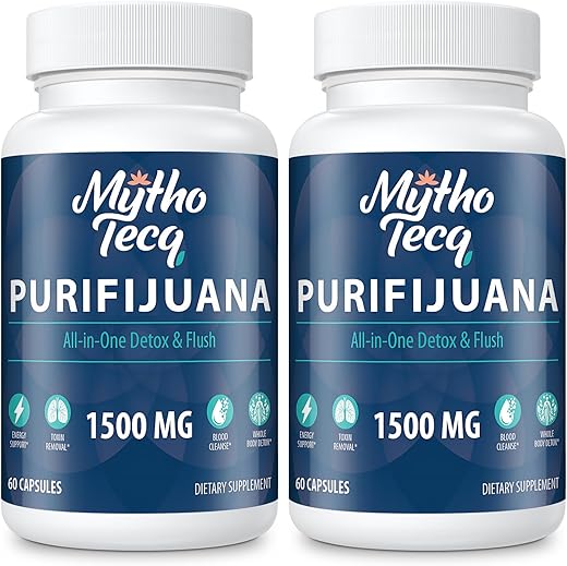 MythoTecq - 90.000 MG Detox e Limpeza, Desintoxicação Corporal para Homens – Marca em Destaque