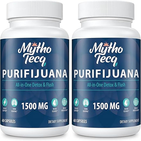 MythoTecq - 90.000 MG Detox e Limpeza, Desintoxicação Corporal para Homens – Marca em Destaque