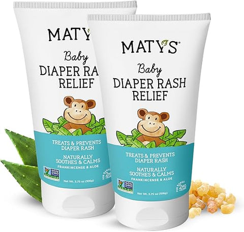 Pomada Alívio de Assaduras para Bebês, Creme para Assaduras de Bebês de 2 Meses, Bálsamo Calmante para Proteção da Pele Irritada, Lavanda Limpeza Nutritiva - Matys