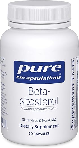 Beta-Sitosterol | Saúde e Fluxo Urinário | 90 Cápsulas - Pure Encapsulations