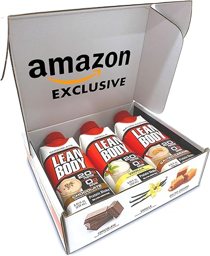 Lean Body Triple Taster Pack | Shake Proteico de Whey Blend On-The-Go, Zero Açúcar, Sem Glúten, Enriquecido com 22 Vitaminas Marca Labrada - Labrada