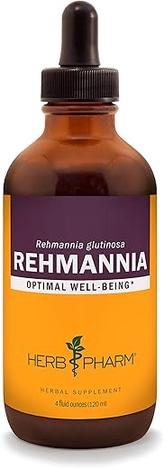 Extrato Líquido de Rehmannia – 118 ml – Marca Herb Pharm - Herb Pharm