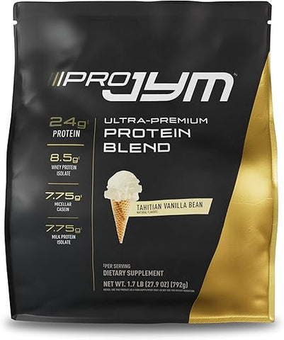 JYM Supplement Science - Pro Jym – Pó de Proteína de Ovo, Leite e Whey Isolado – 100% Natural e de Alta Qualidade