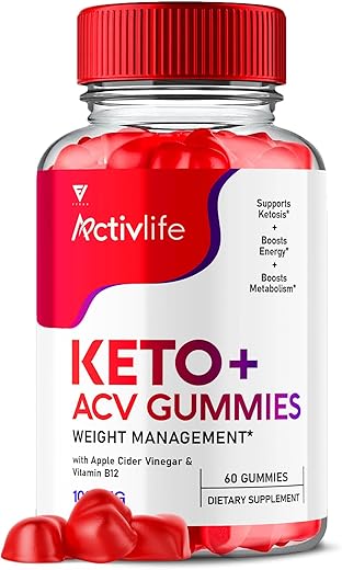 Fyvus - Ativlife Keto ACV Gummies – Suplemento Avançado de Vinagre de Maçã em Gomas (60 Gummies)