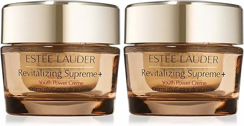 Estée Lauder - Lote de 2 x Estee Lauder Revitalizing Supreme Youth Power Creme 15ml cada, Sem Caixa