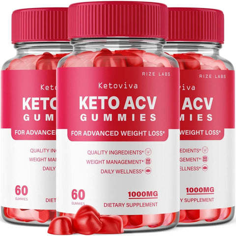 rize labs - (3 Pacotes) Gomas Ketoviva Keto – Gomas Ketoviva Keto ACV para Perda de Peso Avançada com Vinagre de Maçã – Forte Ação contra Gordura Abdominal – Gomitas Extra Potentes