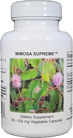Supreme Nutrition Products - Supreme Nutrition Mimosa Supreme – 90 Cápsulas de Semente de Mimosa Pudica Pura 100%% – Marca Supreme