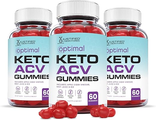 Gomas de ACV Keto Ótimas 1000MG Veganas Não GMO com Suco de Romã Beterraba B12 180 Gomas - Justified Laboratories