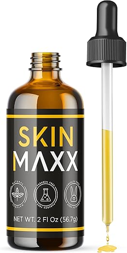 Skin Maxx - Óleo de Semente Preta Orgânico, Óleo de Rosa Mosqueta : Máxima Visibilidade