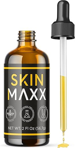 Skin Maxx - Óleo de Semente Preta Orgânico, Óleo de Rosa Mosqueta : Máxima Visibilidade
