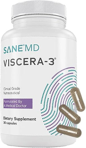 MD – Viscera 3 Postbióticos com Tributirina – Suplemento de Butirato de Sódio para Alívio de Gases e Inchaço – Saúde Intestinal – SII - SANE