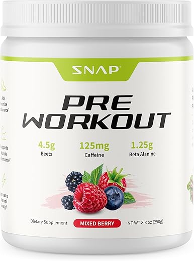 Preworkout Beet Root Powder – Orgânico, 250g (30 Porções) - Snap Supplements