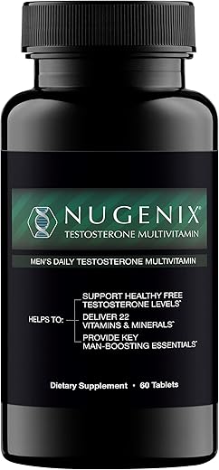 Multivitamínico Diário para Homens com Testosterona Livre – 19 Vitaminas e Minerais - Nugenix