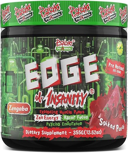 New Perfect Powders com Energia Zengaba – Foco, Força e Intensidade – Pó de Treino Mais Intenso para Foco e Força – 100g - Psycho Pharma