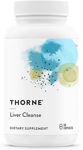 Liver Cleanse – Sistema de Suporte para Desintoxicação e Apoio ao Fígado – 60 Cápsulas - THORNE