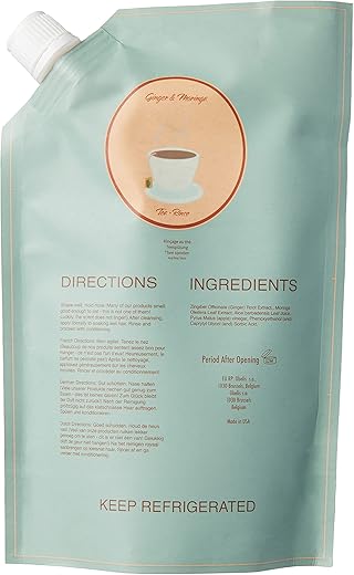 Chá de Gengibre e Moringa, Aumenta a hidratação, Remove resíduos, 240ml - Ecoslay