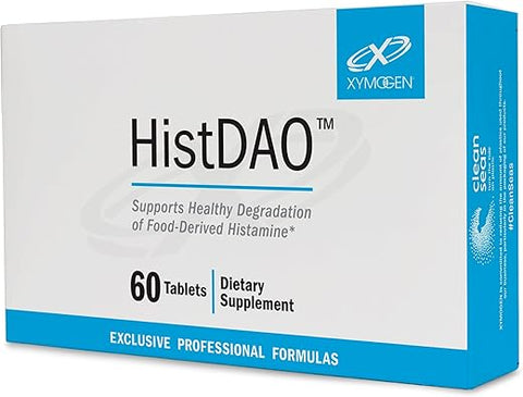 HistDAO – Enzima DAO para Saúde Digestiva – 20.000 HDU por Porção (60 Comprimidos) - XYMOGEN