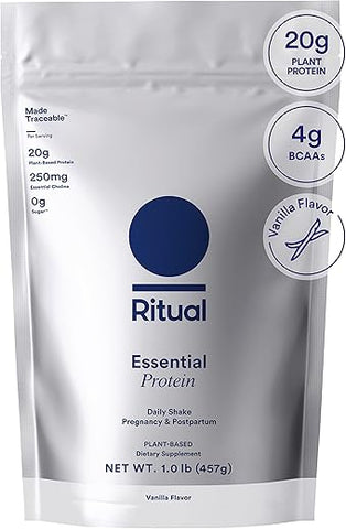 Prenatal: Proteína Vegana com Colina para Apoio Pré-Natal e Pós-Parto – 500g - Ritual