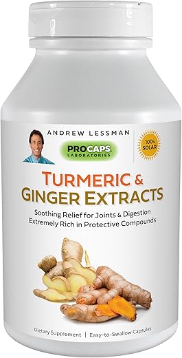 ANDREW LESSMAN - Andrew Lessman Cúrcuma – Benefícios para a Saúde – 60 Cápsulas – 500 mg – Produto Natural
