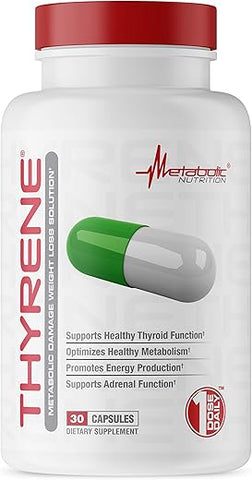 Thyrene – Suporte Orgânico para a Tireoide – 60 cápsulas - Metabolic Nutrition