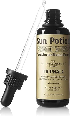 Sun Potion - Triphala Transcendent Elixir: Tônico Digestivo Detox Ayurvédico – 100ml