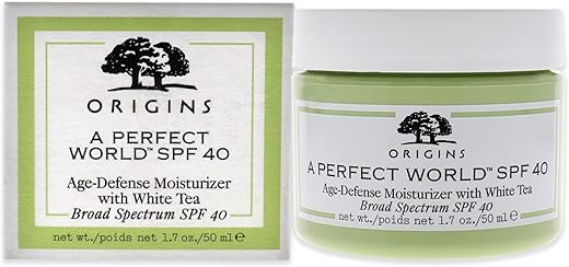 A Perfect World FPS 40, Hidratante Antienvelhecimento com Chá Branco, 50 ml - Origins
