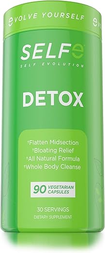 selfevolve - Detox Limpeza Intestinal – Fórmula Poderosa para uma Saúde Digestiva Ideal