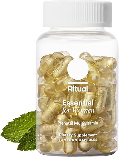 Essential for Women: Multivitamínico Pré-Natal com Ácido Fólico – 60 cápsulas - Ritual