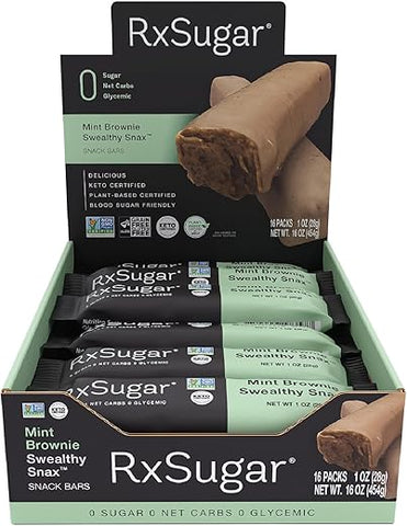Mint Brownie Swealthy Snax – Delicioso lanche sem açúcar para diabéticos - RxSugar