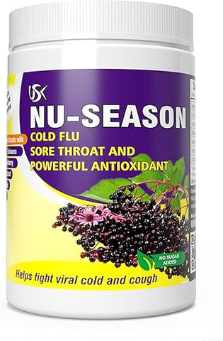 Unitech NU-Season | Suporte Imunológico | Vitamina C, Zinco, Equinácea | 100g - USK