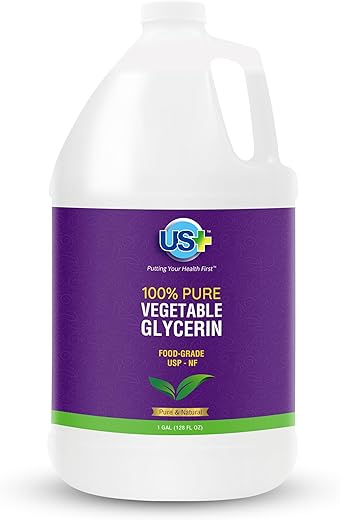 US+ - Glicerina Vegetal Pura 100%% – Farmacêutica | 100ml