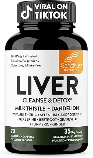 Sandhu's - Limpeza e Desintoxicação do Fígado Sandhu’s Liver Renew, Reparação