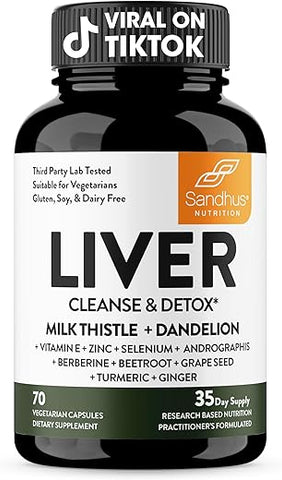 Sandhu's - Limpeza e Desintoxicação do Fígado Sandhu’s Liver Renew, Reparação