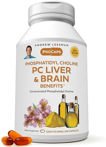 ANDREW LESSMAN - Andrew Lessman PC Liver – Fórmula Potente para Saúde Hepática – 60 Cápsulas