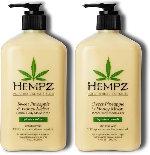 Sweet Pineapple – Loção Corporal Hidratante 250ml | Fragrância de Abacaxi Doce - Hempz