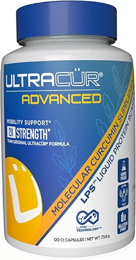 UltraCur - Suporte Avançado à Mobilidade | Líquido de Proteína de Força Clínica com LPS, Curcumina e Garra do Diabo | 100ml